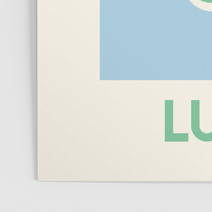 Chanceux Lucky Clover Poster Gallery Image 3