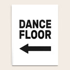 Dance floor (arrow pointing left) Notebook Gallery Image 4