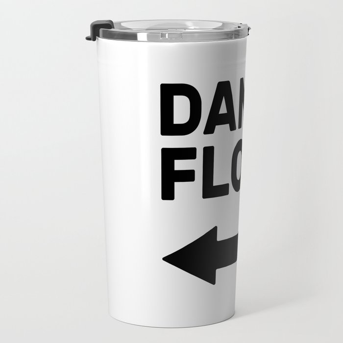 Dance floor (arrow pointing left) Travel Mug Gallery Image 3