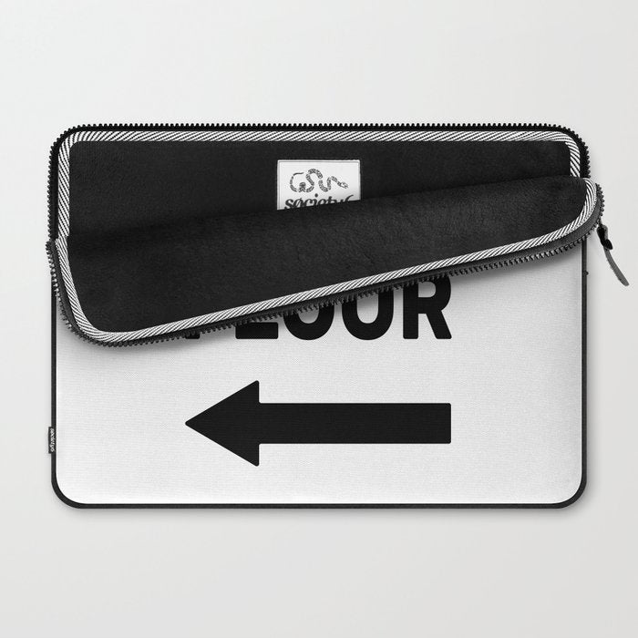 Dance floor (arrow pointing left) Laptop Sleeve Gallery Image 2