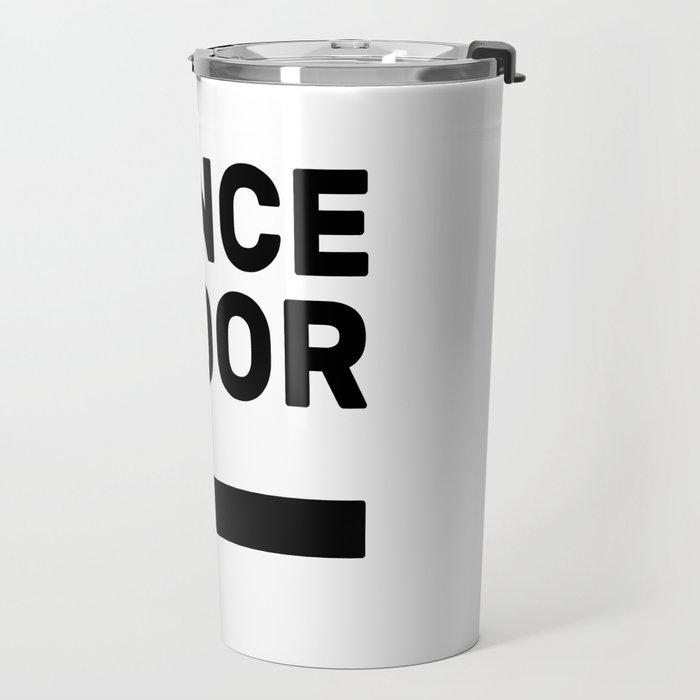Dance floor (arrow pointing left) Travel Mug Gallery Image 2