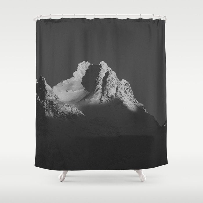 The Sun is Back - Landscape and Nature Photography Shower Curtain Gallery Image 1