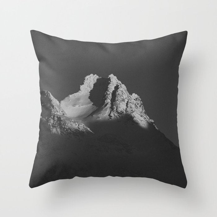 The Sun is Back - Landscape and Nature Photography Throw Pillow Gallery Image 1