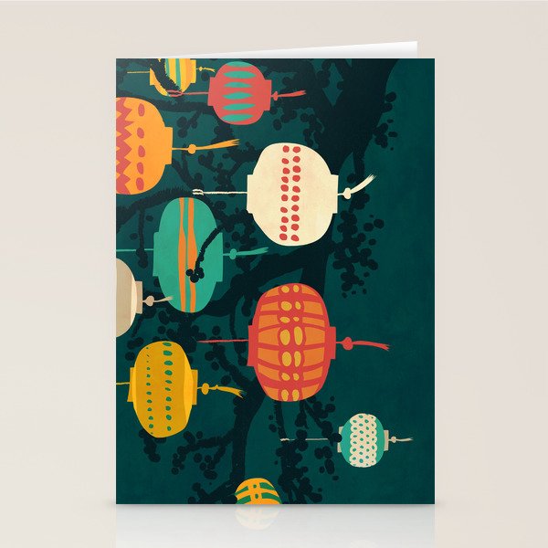 Lanterns Stationery Card Gallery Image 2