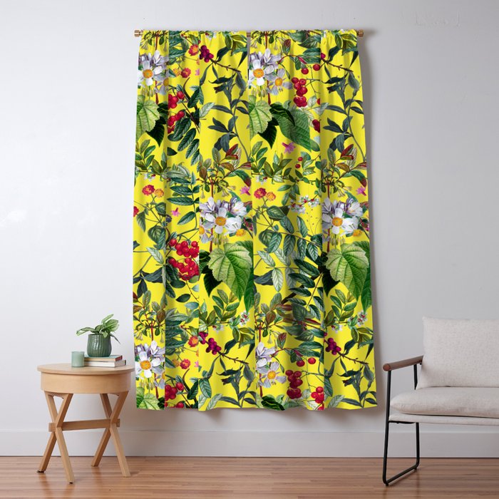 Secret Garden III Window Curtain Gallery Image 1