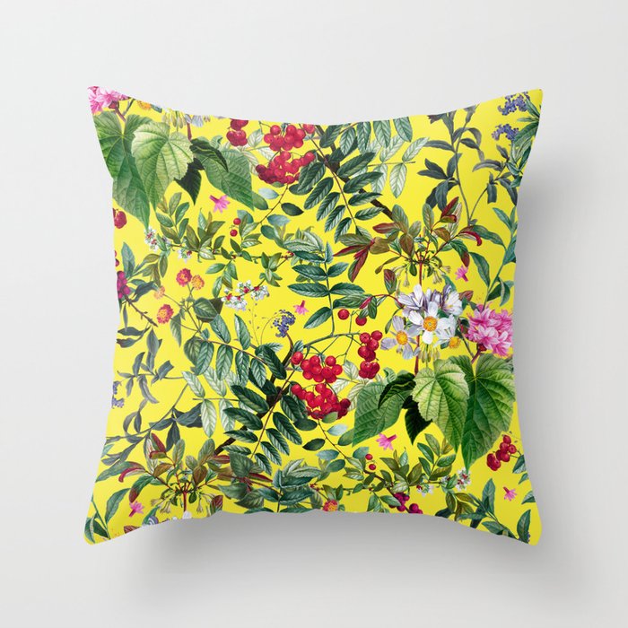 Secret Garden III Throw Pillow Gallery Image 6