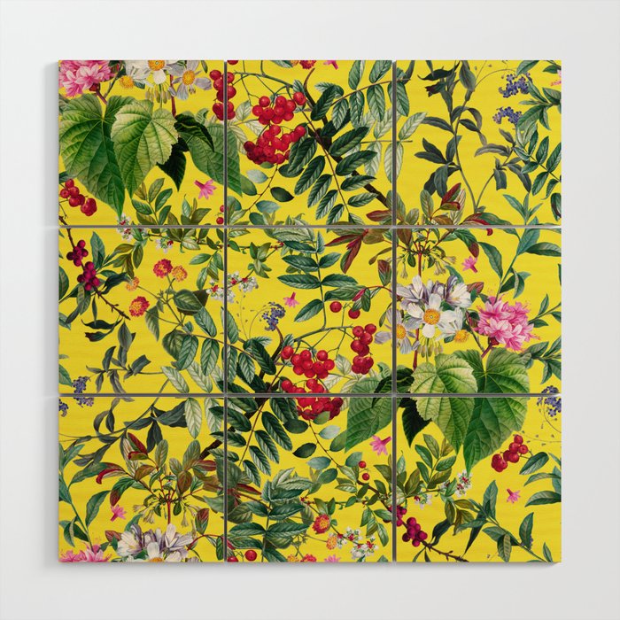 Secret Garden III Wood Wall Art Gallery Image 1