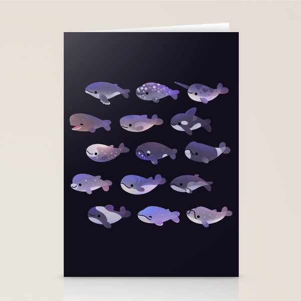 Whale Day Stationery Card Gallery Image 1