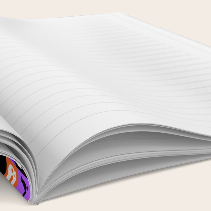 Geometric halloween mosaic pattern Notebook Gallery Image 2