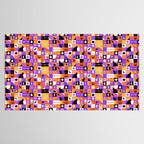 Geometric halloween mosaic pattern Tablecloth Gallery Image 2