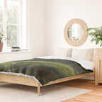 Sheep Trail in a Forest during a calm morning Duvet Cover Gallery Image 2