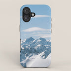 Snowy mountain range iPhone Case Gallery Image 1
