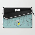 Singing in the Rain v2 Laptop Sleeve Gallery Image 2