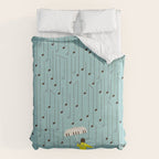 Singing in the Rain v2 Duvet Cover Gallery Image 6