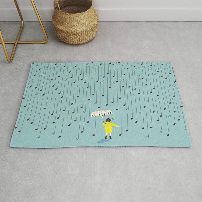 Singing in the Rain v2 Rug Gallery Image 1
