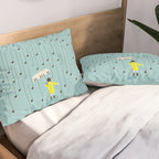 Singing in the Rain v2 Pillow Sham Gallery Image 2
