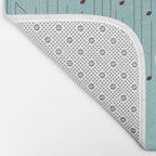 Singing in the Rain v2 Bath Mat Gallery Image 2