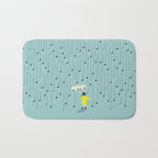 Singing in the Rain v2 Bath Mat Gallery Image 1