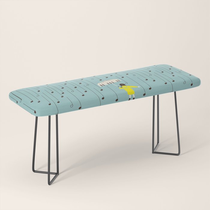 Singing in the Rain v2 Bench Gallery Image 1