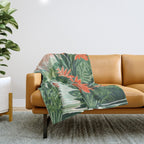 Secret Oasis Throw Blanket Gallery Image 1