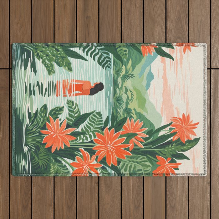 Secret Oasis Outdoor Rug Gallery Image 1