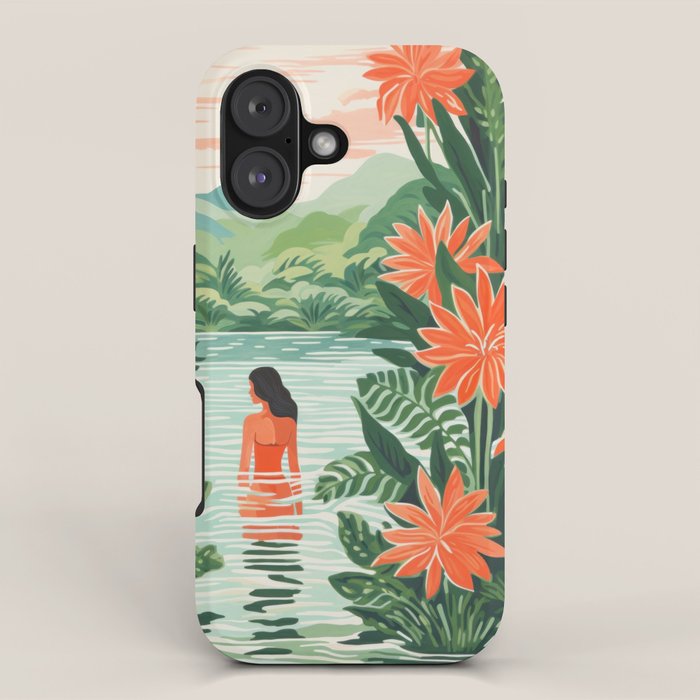 Secret Oasis iPhone Case Gallery Image 1