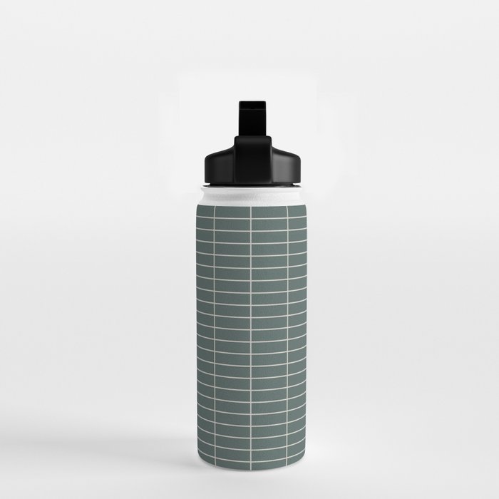 Grid Pattern XXVI Water Bottle Gallery Image 2