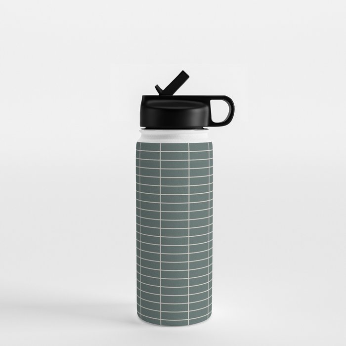 Grid Pattern XXVI Water Bottle Gallery Image 1