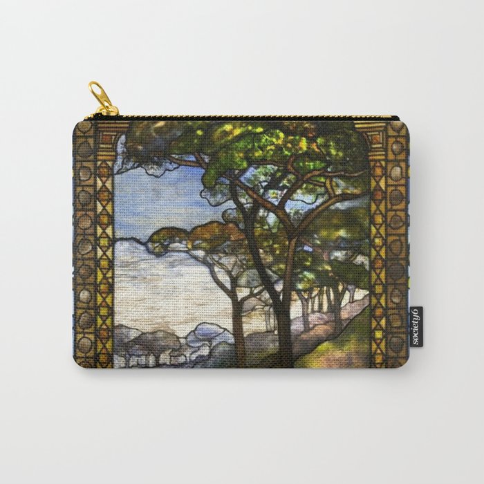 Louis Comfort Tiffany - Decorative stained glass 14. Carry All Pouch Gallery Image 1