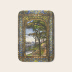 Louis Comfort Tiffany - Decorative stained glass 14. Bath Mat Gallery Image 1