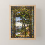 Louis Comfort Tiffany - Decorative stained glass 14. Mini Art Print Gallery Image 1