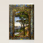 Louis Comfort Tiffany - Decorative stained glass 14. Stationery Card Gallery Image 2