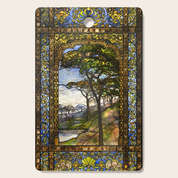 Louis Comfort Tiffany - Decorative stained glass 14. Cutting Board Gallery Image 1