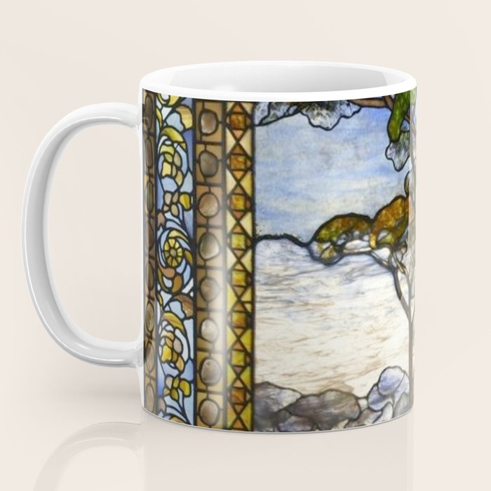 Louis Comfort Tiffany - Decorative stained glass 14. Coffee Mug Gallery Image 3