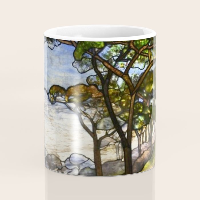 Louis Comfort Tiffany - Decorative stained glass 14. Coffee Mug Gallery Image 4