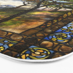 Louis Comfort Tiffany - Decorative stained glass 14. Bath Mat Gallery Image 3