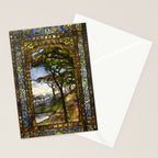Louis Comfort Tiffany - Decorative stained glass 14. Stationery Card Gallery Image 2