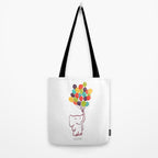 Flying Elephant Tote Bag Gallery Image 2