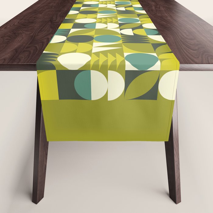 Vintage Geometric 01D Table Runner Gallery Image 1