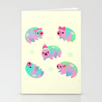 Water Bear(Tardigrades) Stationery Card Gallery Image 2