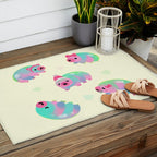 Water Bear(Tardigrades) Outdoor Rug Gallery Image 2