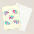 Water Bear(Tardigrades) Stationery Card Gallery Image 2