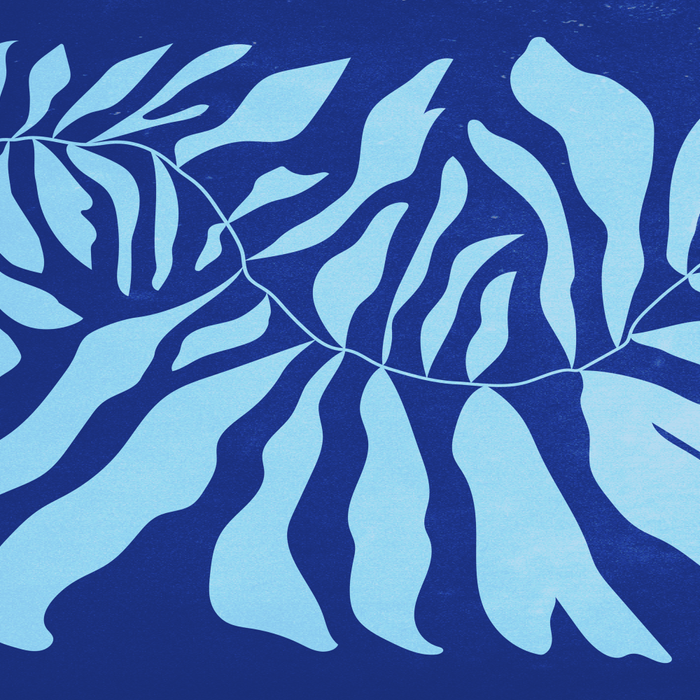 JAZZ FERNS 01 | Starry Blue Matisse Edition Coffee Mug Gallery Image 2