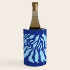 JAZZ FERNS 01 | Starry Blue Matisse Edition Wine Chiller Gallery Image 1