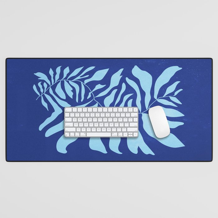 JAZZ FERNS 01 | Starry Blue Matisse Edition Desk Mat Gallery Image 1