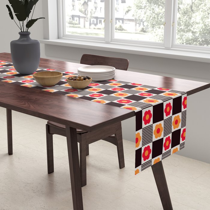 Dedekovski Retro Table Runner Gallery Image 2