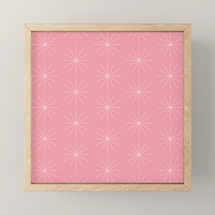 Minimalist Starburst Pattern V Mini Art Print Gallery Image 1