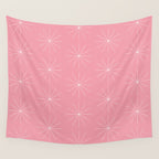 Minimalist Starburst Pattern V Wall Tapestry Gallery Image 4