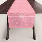 Minimalist Starburst Pattern V Table Runner Gallery Image 1