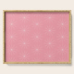 Minimalist Starburst Pattern V Serving Tray Gallery Image 1